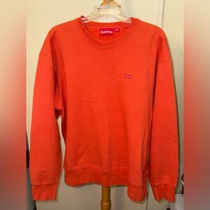 Supreme Vibrant Orange Crewneck Sweater